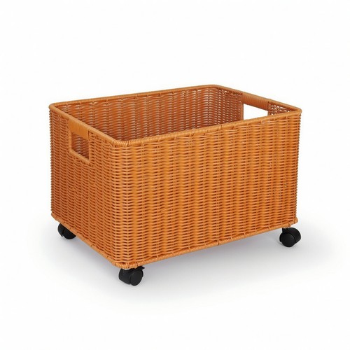 Korbwagen mit rollen kompakt - mit,