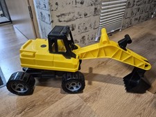 LENA Riesen Bagger Sandspielzeug gelb