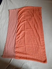 Schlauchschal Lachsfarben Tupfen Spitze Ca 180*60cm Leicht 