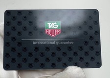 Original TAG Heuer Garantiekarte Blanko und nicht gestempelt