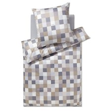 JOOP! Bettwäsche Mosaic 4092, Farbe sand 7, 135x200cm, UVP 149€