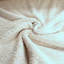 Stoff Baumwolle Plüsch Teddy