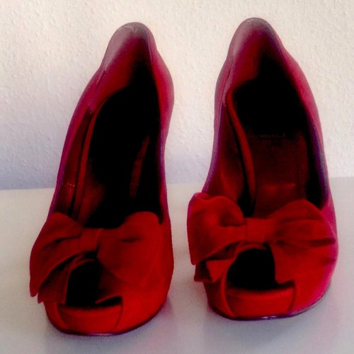 Pin 50ies peep toes with - pin-up-50ies,