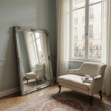 Großer antiker silberner