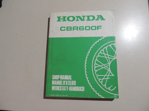Werkstatthandbuch honda cbr - werkstatthandbuch,
