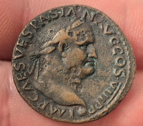 Vespasian dupondius - vespasian,