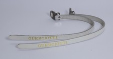 Guerciotti toe straps vintage Lederriemen Pedalriemen weiß NOS