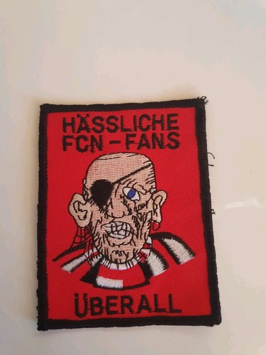 Aufnäher hässliche fcn - aufnäher,