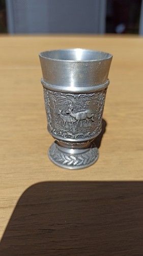 Jagd motiv becher schnapsglas - jagd,