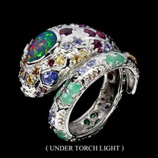 Sommer 925 Silberring Birne