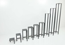 Tischbein Essbank Büro Schreibtisch Kaffee 20x20 Frühstück Metallbasis rustikale Beine