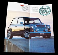 ROVER MINI COOPER SPRITE Youngtimer Prospekt Brochure NEDERLAND 98