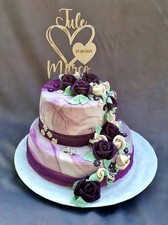 Marzipanrosen & Blätter 