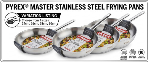Pyrex master bratpfanne - pyrex,