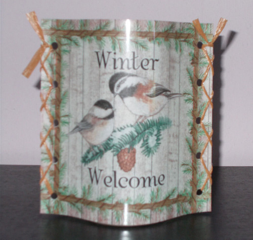 Deko windlicht vogel bird - windlicht,