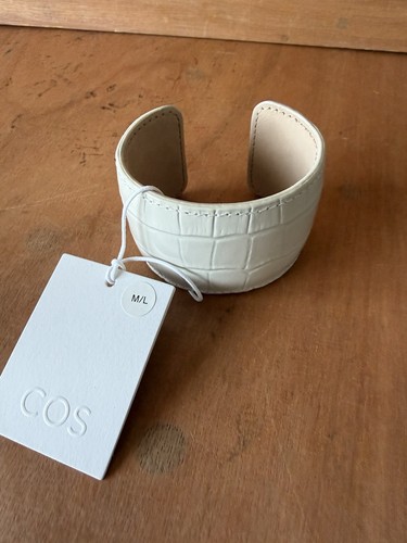 Cos lederarmband krokooptik - cos,