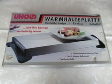 Unold Warmhalteplatte aus Edelstahl