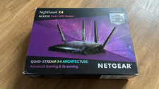 Netgear R7500 Nighthawk X4 AC2350 WLAN/WiFi Router, 2x USB3, eSATA, DualCore