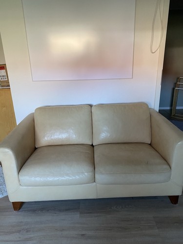 Ledersofa 2er machalke - 2x,