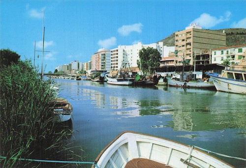 Spanien cullera rio jucar - spanien,