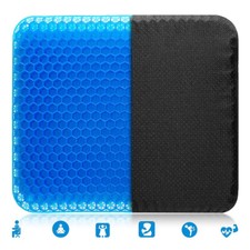 Gel Sitzkissen Orthopädisches Auto Büro Rollstuhl Gelkissen KFZ Stuhlkissen Pad