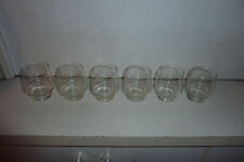 6x Cognac-Gläser, DDR, SUPERFEST, fast unkaputtbar!, VEB Sachsenglas Schwepnitz