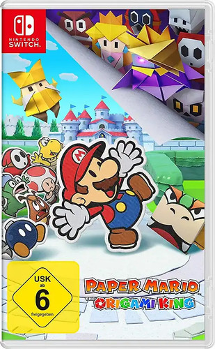 Paper mario origami king - mario:,