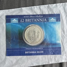 2002 1oz Silver £2 Pounds