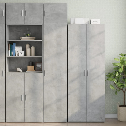 Hochschrank schmal betongrau - schmal,