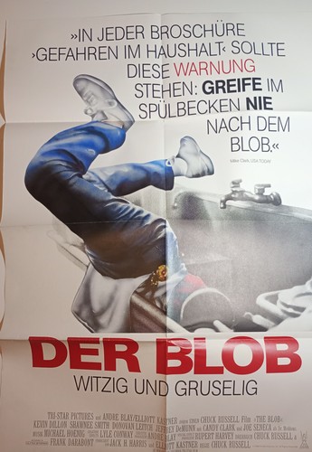 Filmplakat der blob - der,