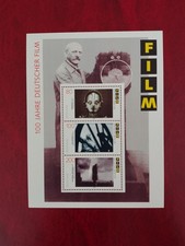 Briefmarken Bund BRD 1995, Michel Block 33, 100 Jahre deutscher Film, postfrisch