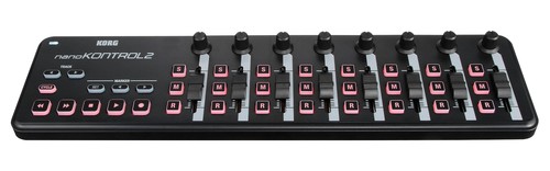 Korg nanokontrol black usb - 2,