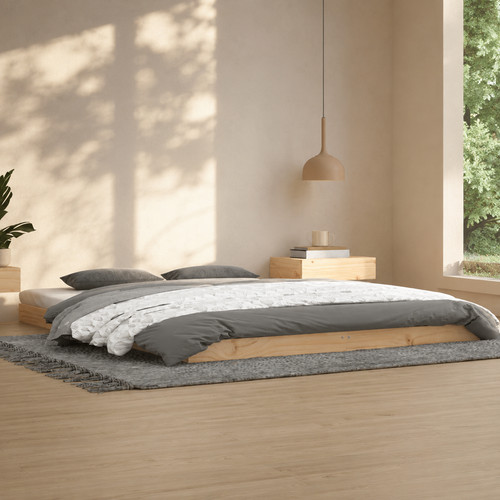 Bett massivholz kiefer - bett,