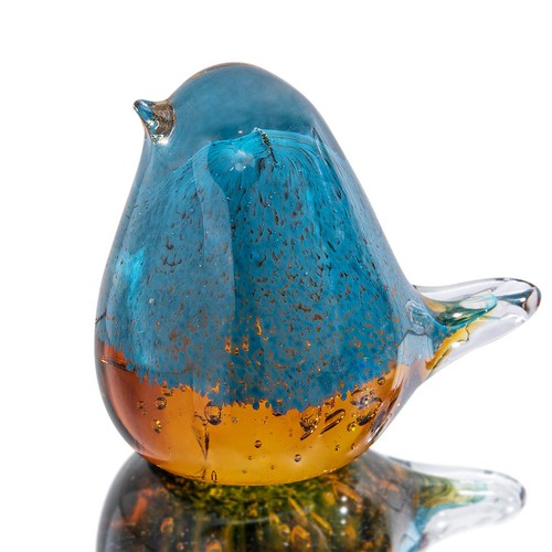Glas vogel skulptur - vogel,