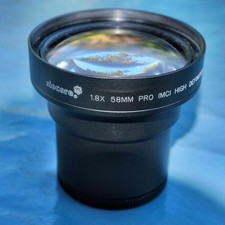 Siocore 1.8x 58mm PRO MC High Def. HD Telephoto Lens für Lumix 35-100mm f2.8