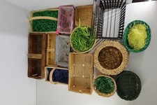  15 Körbe "Geschenkkorb" Aufbewahrungkorb Blumenpflanzkorb, Henkelkorb