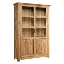 Vitrine Eiche massiv geölt 2
