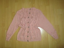 TRAUMHAFTE TRACHTEN STRICK WESTE ALTROSA CA. 44/46 ZOPF MUSTER HANDARBEIT NEU!!!