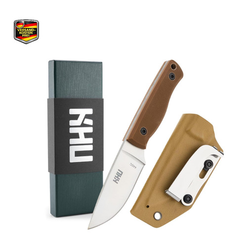 Khu jagdmesser 440c stahl - stahl, g10