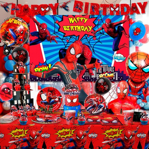Spider man kinder party - party, deko