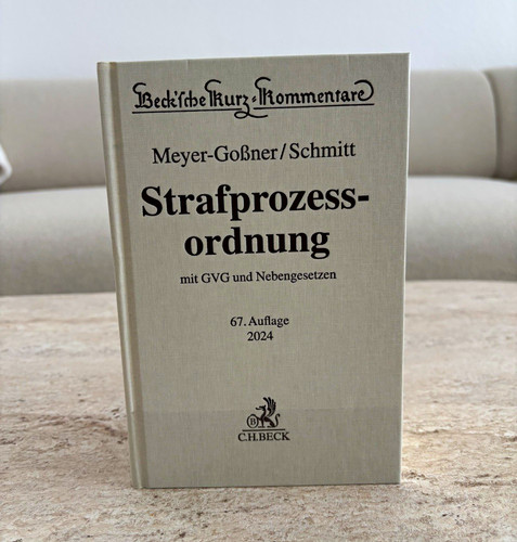 Stpo strafprozessordnung - strafprozessordnung, 67
