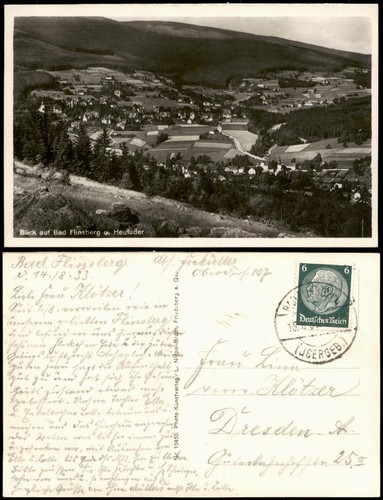 Postcard bad flinsberg - bad,