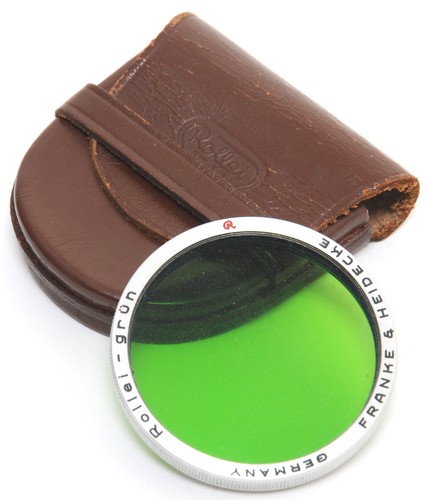 Vintage rollei filter green - @,