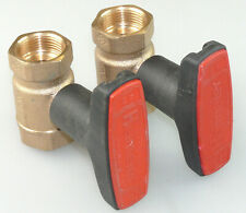 2x HEIMEIER GLOBO H KUGELHAHN