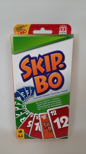 Mattel skip - mattel, skip-bo