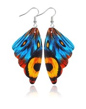 Große Ohrringe Schmetterlingsflügel NEU