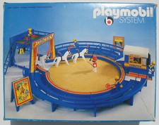 PLAYMOBIL 3510 Zirkus mit Pferde Dressur in OVP Box 1978 Figur Circus Glocke 2