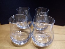4 Glenlivet Whisky Gläser Tumbler Konisch dicker Boden