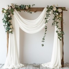 28.7" x 20FT Ivory Wedding