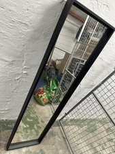 IKEA NISSEDAL Spiegel, schwarz, 40×150 cm, Wand- oder Standspiegel